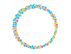 ForceSimulation - collision-detection